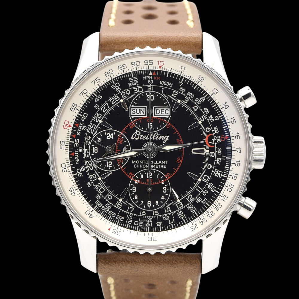 2007 Breitling Montbrillant Datora Chronometer A2133012/B571 - Full Set with Box, Papers & COSC Certificate