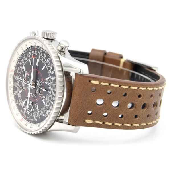 2007 Breitling Montbrillant Datora Chronometer A2133012/B571 - Full Set with Box, Papers & COSC Certificate