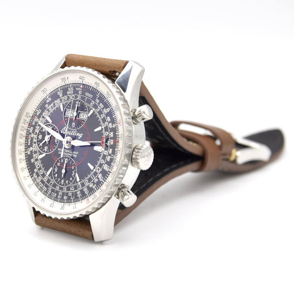 2007 Breitling Montbrillant Datora Chronometer A2133012/B571 - Full Set with Box, Papers & COSC Certificate