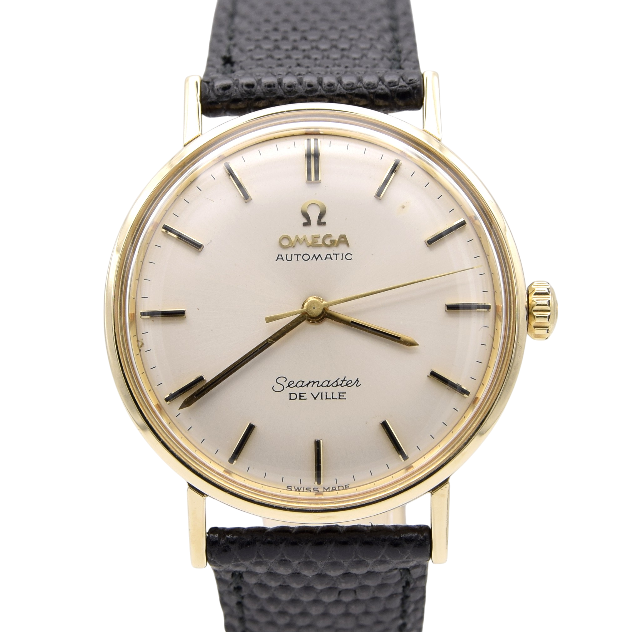 1967 Omega Automatic classic Seamaster De Ville Model 6590 in Solid 14ct Gold Monocoque case