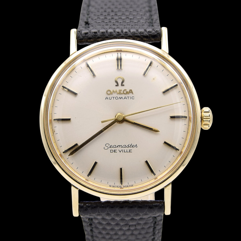 1967 Omega Automatic classic Seamaster De Ville Model 6590 in Solid 14ct Gold Monocoque case