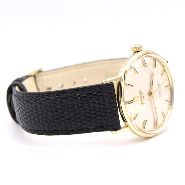 1967 Omega Automatic classic Seamaster De Ville Model 6590 in Solid 14ct Gold Monocoque case