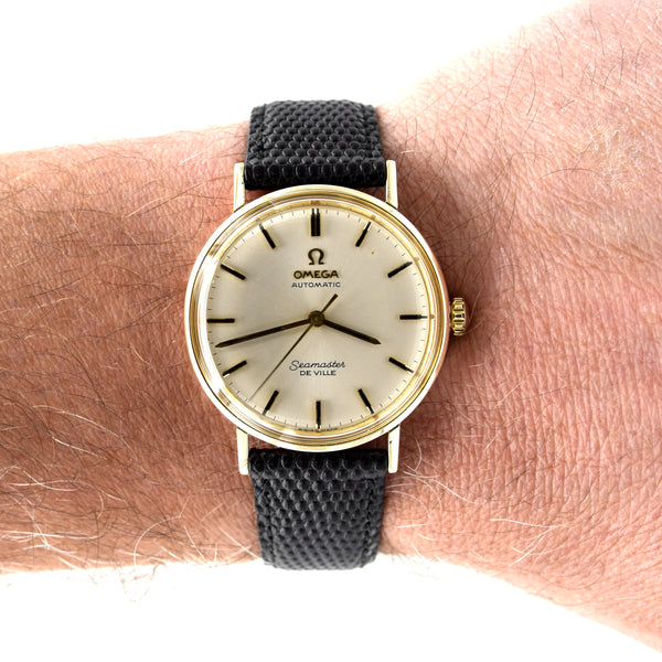 1967 Omega Automatic classic Seamaster De Ville Model 6590 in Solid 14ct Gold Monocoque case
