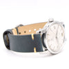 1954 Omega Seamaster bumper Automatic first Date Wristwatch Model 2757 Off-White Dial in Steel