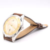 1956 Omega Huge Jumbo watch with Mixed Arabic Dial and Sub Seconds Model 2580-1  in Stainless Steel