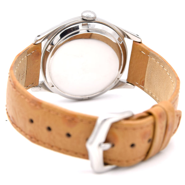 1950 Omega 36mm Model 2639 stunning honeycomb dial Stainless Steel Screw-Back case