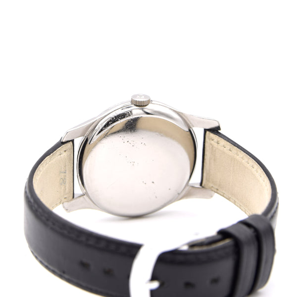 1947 Omega 36mm watch with rare lug design & original Dial Cal 30T2 Model 2487-1 Steel