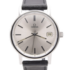 1975 Omega classic manual Wind Date Dress Watch Model 136.0104 in Stainless Steel like new