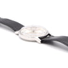 1975 Omega classic manual Wind Date Dress Watch Model 136.0104 in Stainless Steel like new