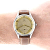 1956 Omega Huge Jumbo watch with Mixed Arabic Dial and Sub Seconds Model 2580-1  in Stainless Steel
