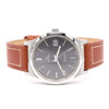 1974 Omega Geneve Date with Stunning Original Graphite Grey Dial Model 136.0102 cal 1030
