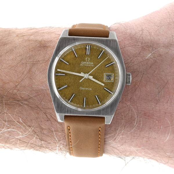1973 Omega Genève Automatic Model 166.0118 - Rare unique