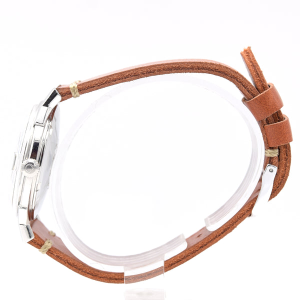 1966 Omega Constellation Date Automatic Chronometer with Dog Leg Lugs onyx batons Model 168.005 in Stainless Steel