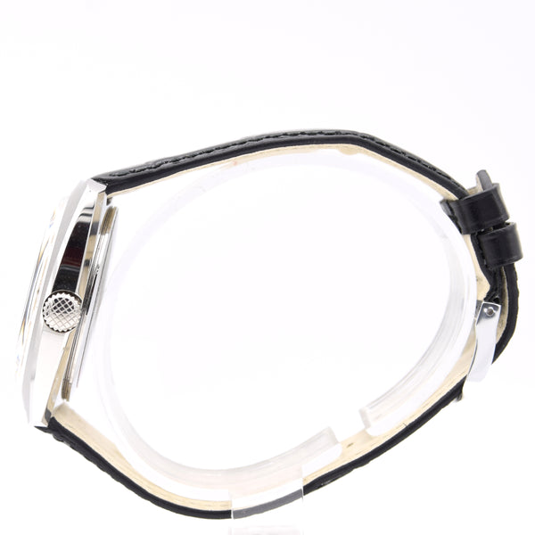 1970s Zeno Comprerssor Large Day / Date automatic watch Stainless Steel on Bracelet new old stock unused