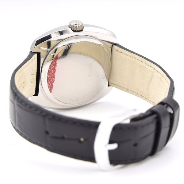 1970s Zeno Comprerssor Large Day / Date automatic watch Stainless Steel on Bracelet new old stock unused