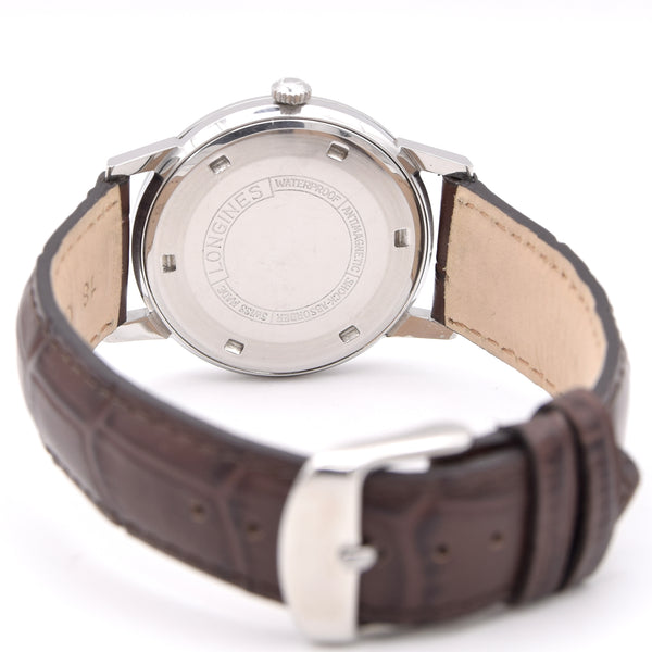 1966 / 67 Longines Sport Chief Manual Wind in Stainless Steel Model 7272 Circa Box & Papers