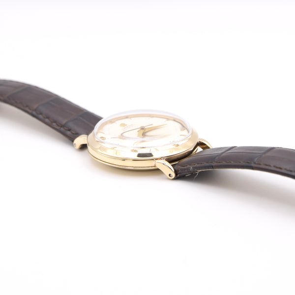 1950 Omega Automatic Elegant solid 9ct gold Dress Watch Model 13308 explorer dial Cal 351