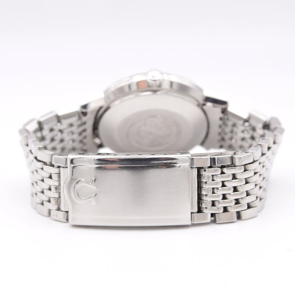 1962 Omega Seamaster Automatic De Ville tanned Dial Model 14765 Cal 552 on Flat Beads of Rice Bracelet