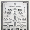 1928 Art deco solid 925 sterling silver Goldsmiths & Silversmiths watch English hallmarks