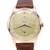 1954 Omega Geneve 36mm in Solid 18k pink Gold with Original Two-Tone Dial Cross Hair Dial