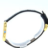 1990s Cartier Must De Tank with Rare "Trinity" Tri-Colour Dial in Vermeil 925 Sterling Silver Gilt with Box and Buckle