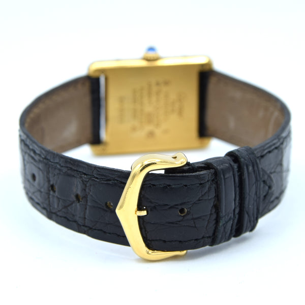 1990s Cartier Must De Tank with Rare