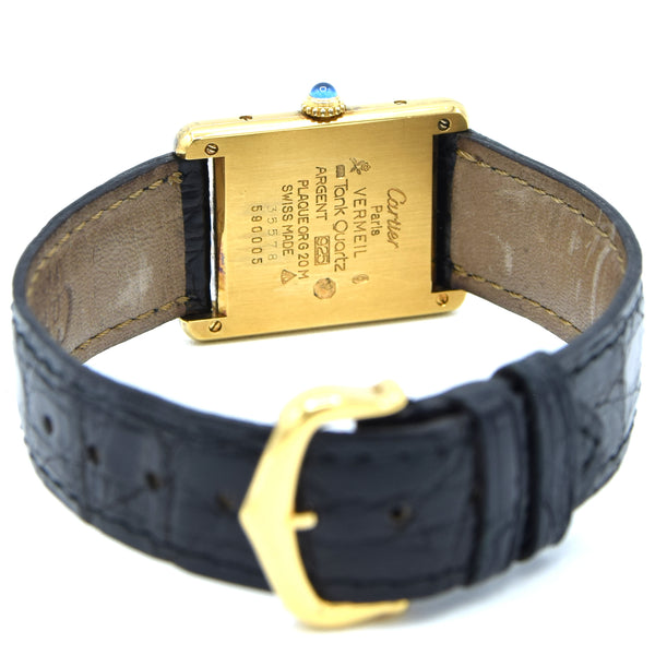 1990s Cartier Must De Tank with Rare