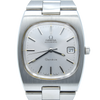 1973 Omega Geneve Automatic Date in Stainless Steel Model 166.0191 "TV Dial" satin silver