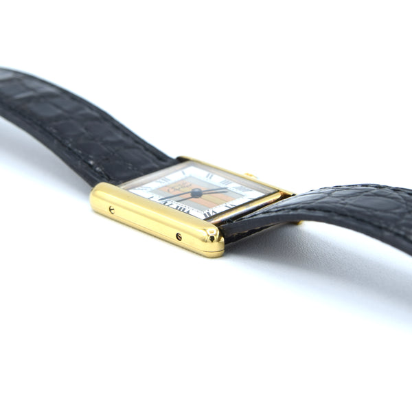 1990s Cartier Must De Tank with Rare