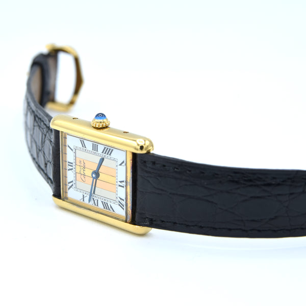 1990s Cartier Must De Tank with Rare