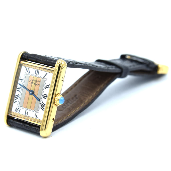 1990s Cartier Must De Tank with Rare
