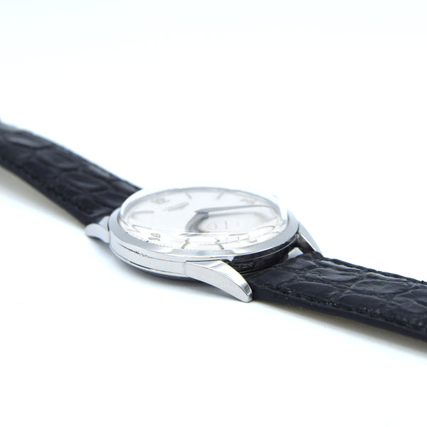1956 Longines classic Manual Wind Wristwatch Model 6666 fully restored with renown Cal 12.68z