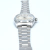 1971 Rolex Oyster Perpetual Date Model 1500 with Rare satin Silver "Radial Dial" in Stainless Steel on Oyster Bracelet