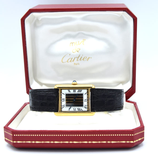 1990s Cartier Must De Tank with Rare