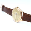 1954 Omega Geneve 36mm in Solid 18k pink Gold with Original Two-Tone Cross Hair Dial