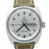 1969 Large Omega Seamaster Automatic Rare Chronometer Day/Date Model 168.034 with Glitter Dial in Stainless Steel