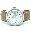 1969 Large Omega Seamaster Automatic Rare Chronometer Day/Date Model 168.034 with Glitter Dial in Stainless Steel