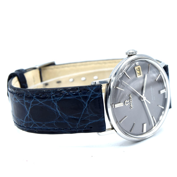 1961 Omega Seamaster De ville date Automatic original rare aqua Dial Model 14770 Cal 560