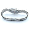 1968 Omega Rare Geneve Automatic Model 166.041 Grey Graphite on cool original bracelet Cal 565