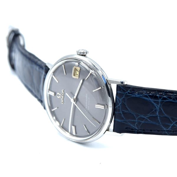 1961 Omega Seamaster De ville date Automatic original rare aqua Dial Model 14770 Cal 560