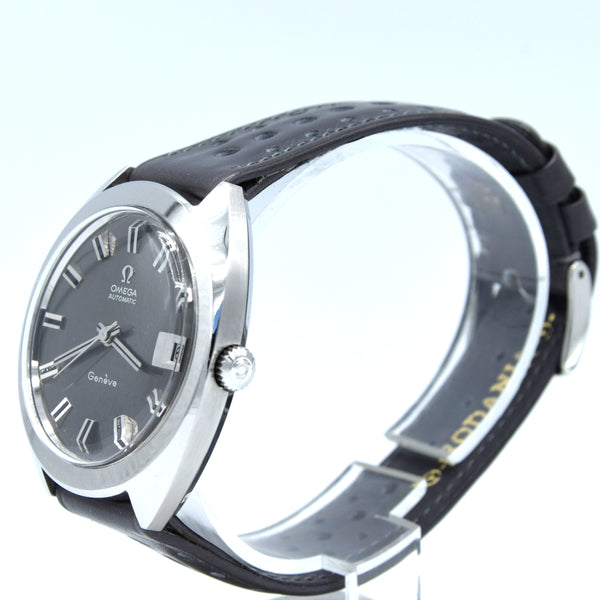 1969 Omega Genève Japanese market 'Shibui' Automatic Date in Stainless Steel Model 166.721