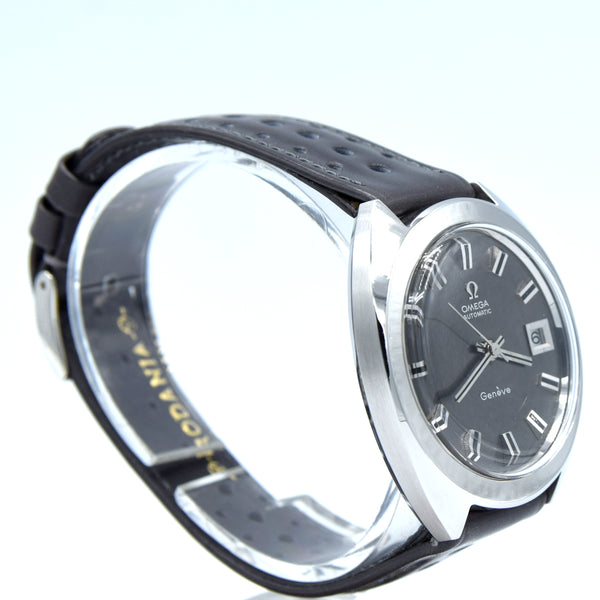 1969 Omega Genève Japanese market 'Shibui' Automatic Date in Stainless Steel Model 166.721