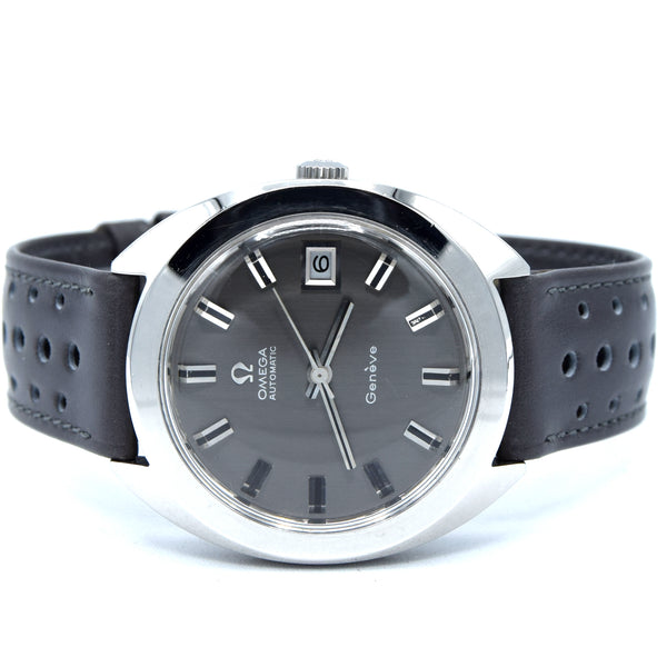 1969 Omega Genève Japanese market 'Shibui' Automatic Date in Stainless Steel Model 166.721