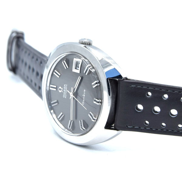 1969 Omega Genève Japanese market 'Shibui' Automatic Date in Stainless Steel Model 166.721