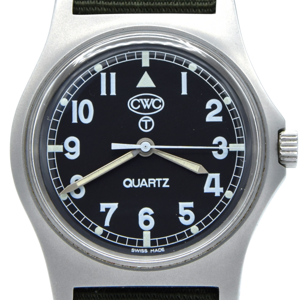 1989 CWC 0552/6645-99 5415317 Unused British Royal Navy Issue Quartz Wristwatch with Hacking Seconds