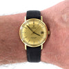 1967 Omega Automatic Seamaster De Ville Date Model 166.3020 in Solid 18ct Gold Rare french Market