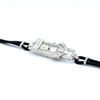 1930s Ladies art deco exquisite platinum and diamond cocktail watch Goldsmiths & Silversmiths Articulated Lugs