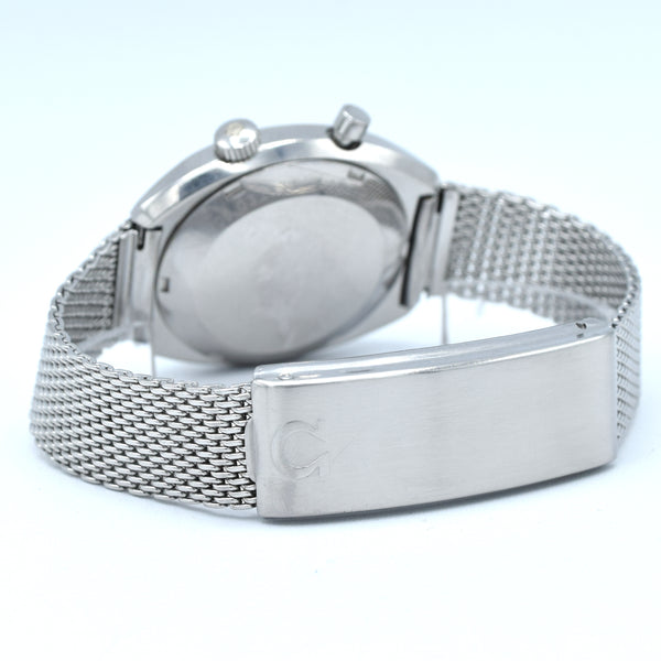 1969 Omega Chronostop Genéve Date Model 146.009 with Grey Sloped Dial in Stainless Steel