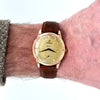 1954 Omega Geneve 36mm in Solid 18k pink Gold with Original Two-Tone Cross Hair Dial