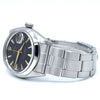 1960 Rolex Oyster Perpetual Date Model 1500 with black Dial in Stainless Steel on Oyster Bracelet